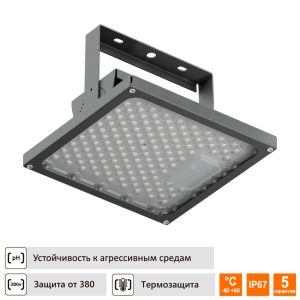 Низковольтовый Led светильник для агрессивных сред Квант ДСП01-НВ 40Вт 36VAC